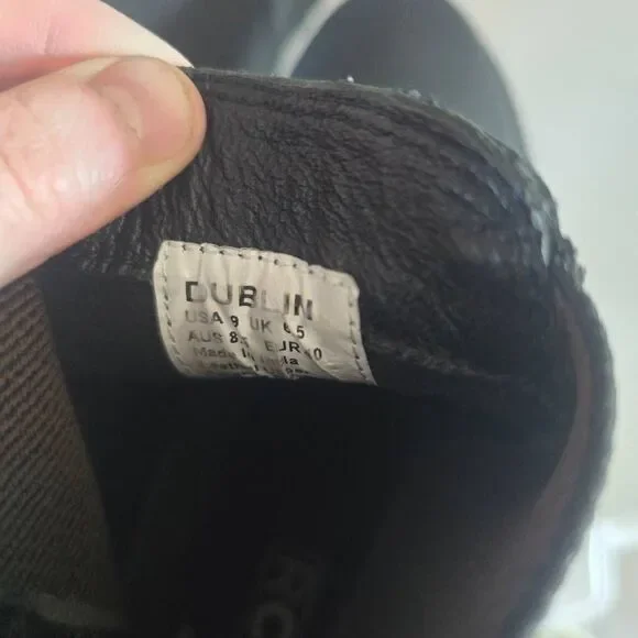 Dublin Women's Leather Dublin Venturer III Riding Boots Black Size 9 - Picture 8 of 8